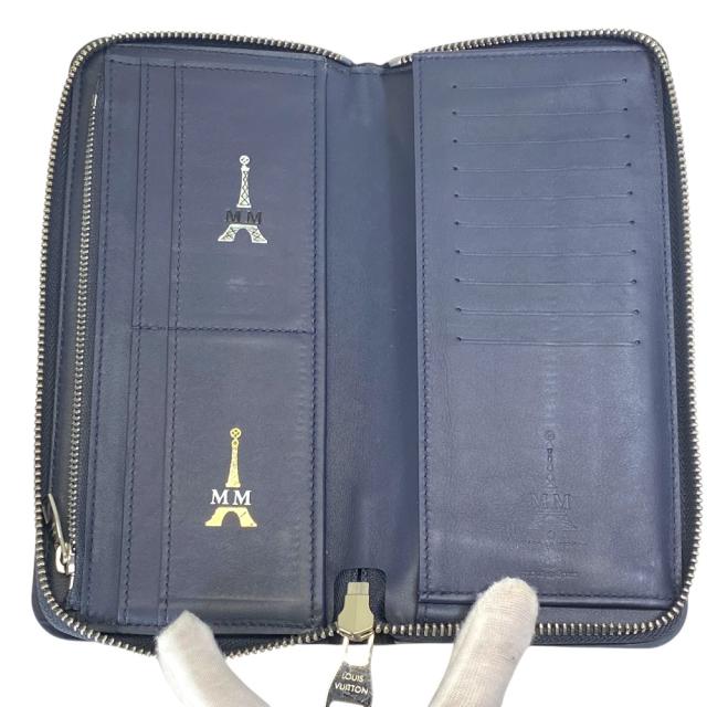 か*ゃ様 LOUIS VUITTON ダミエ・アズール 長財布 ルイ ヴィトン ダミエ アズール 長財布 コーストライン ジッピー