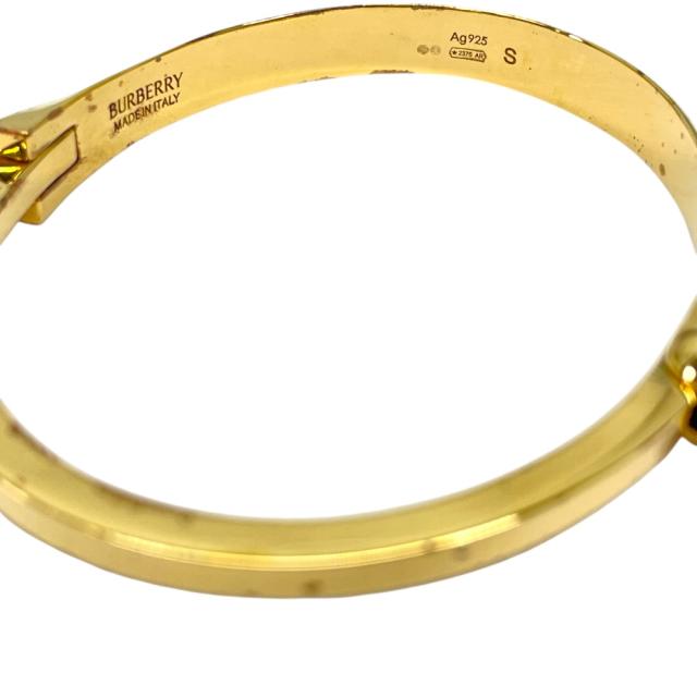 バーバリー スピア カフ バングル ブレスレット アクセサリー バングル ag925 ゴールド 80759441003 BURBERRY(サイズS) エレガント 上品 高級感 洗練 スタイリッシュ コーデアクセント_7