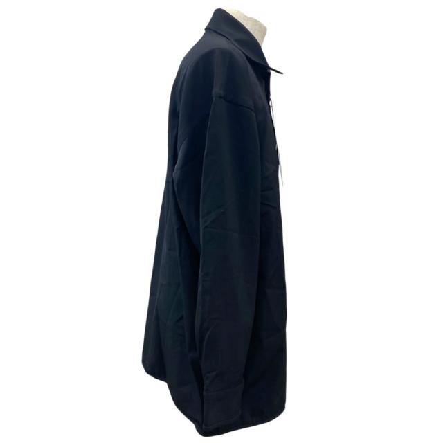未使用 バレンシアガ シャツ ロングスリーブ 長袖　ブラック ウール メンズ BALENCIAGA [サイズ37] 未使用 上品印象 きれいめコーデ 洗練スタイル_3