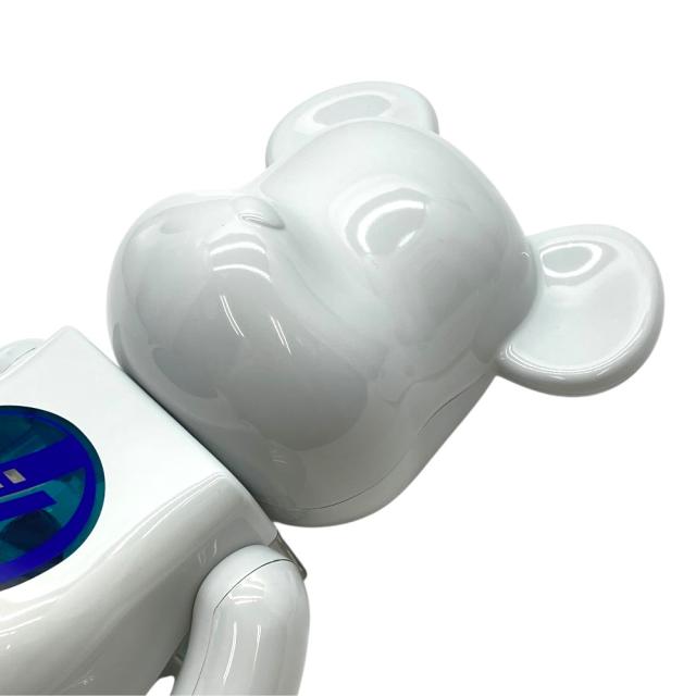 ベアブリック PiL CHROME Ver. 100％ & 400％ ピル クローム版 メディコムトイ インテリア オブジェ ホワイト ブルー BE@RBRICK エレガント 上品 高級感 洗練 スタイリッシュ コレクション_2