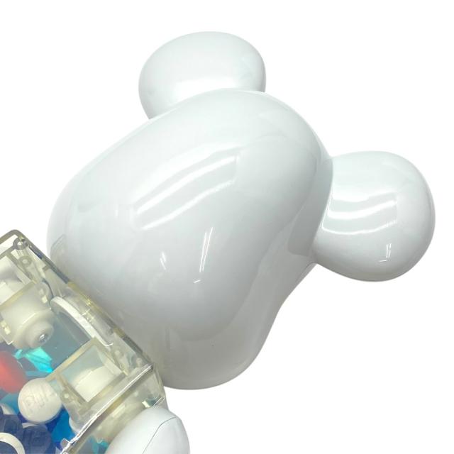 ベアブリック PiL CHROME Ver. 100％ & 400％ ピル クローム版 メディコムトイ インテリア オブジェ ホワイト ブルー BE@RBRICK エレガント 上品 高級感 洗練 スタイリッシュ コレクション_4