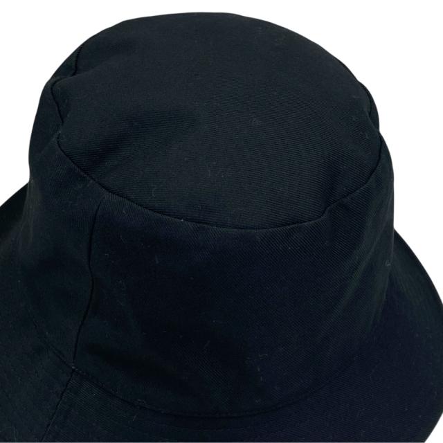 美品 セリーヌ ギャバジン バケットハット 帽子 ポリエステル コットン ブラック 2AU5B968P CELINE (サイズL) 上品 洗練 定番 人気 高級感_5