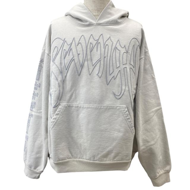 未使用 リベンジ×XXXテンタシオン プルオーバー パーカー LA限定 Kill フーディー コットン グレー REVENGE×XXXTentacion[サイズ XL] 洗練 上品 高級感 モダン 都会的 洗練スタイル スタイリッシュ 存在感