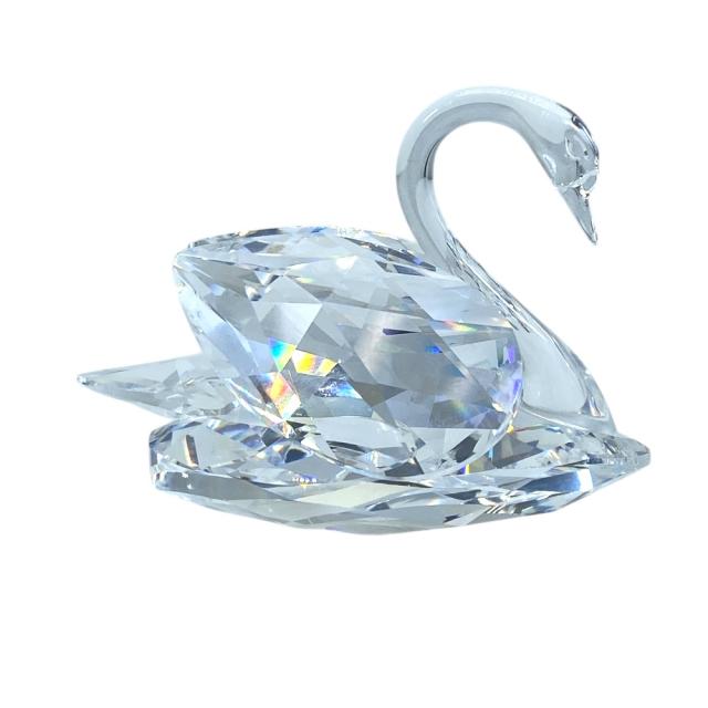 スワロフスキー スワン 白鳥 オブジェ フィギュリン インテリア 置物 クリスタル ガラス クリア 10006 SWAROVSKI 上品 洗練 高級感 優雅 存在感 装飾美 コレクション性_3