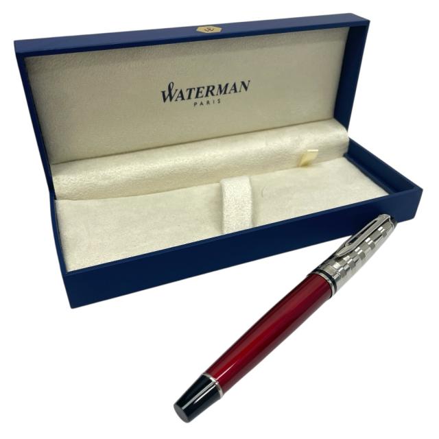 ウォーターマン エキスパート 万年筆 筆記用具 文房具 レッド シルバー WATERMAN 高級感 上品 洗練 実用性 ビジネス ギフト クラシック エレガント