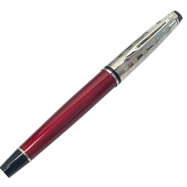 ウォーターマン エキスパート 万年筆 筆記用具 文房具 レッド シルバー WATERMAN 高級感 上品 洗練 実用性 ビジネス ギフト クラシック エレガント_1
