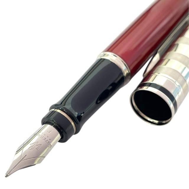 ウォーターマン エキスパート 万年筆 筆記用具 文房具 レッド シルバー WATERMAN 高級感 上品 洗練 実用性 ビジネス ギフト クラシック エレガント_6