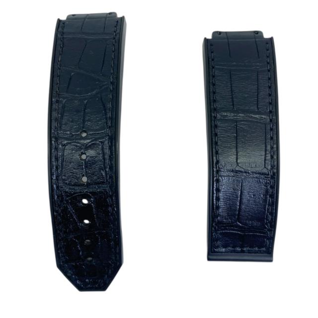 ウブロ 純正 ベルト 時計 替えベルト クラシックフュージョン 517.CX.0170.LR 用 レザー ラバー ブラック 6-501-100 12-501-80 HUBLOT 上品 高級感 スポーティー 洗練 定番 人気