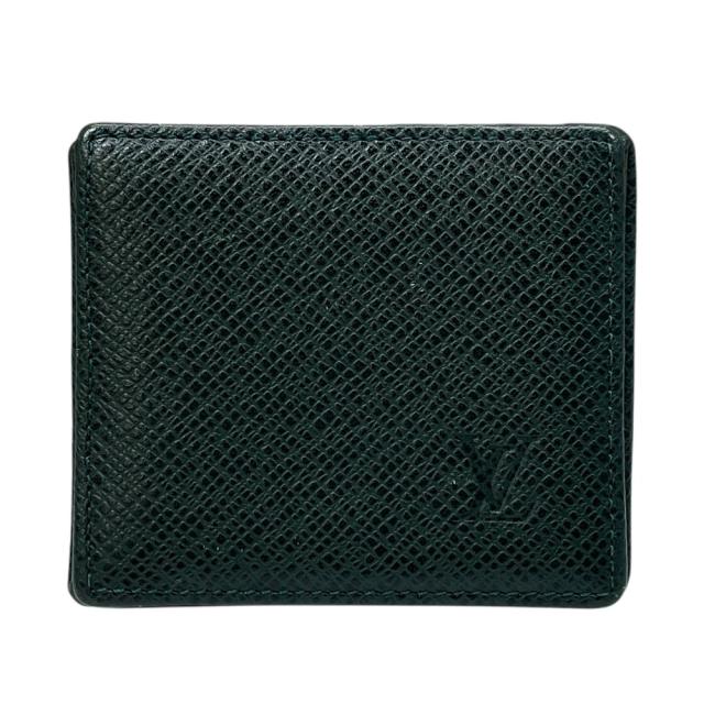ルイ ヴィトン タイガ ポルトモネ ボワット コインケース 小銭入れ レザー エピセア グリーン M30384 LOUIS VUITTON 上品 高級感 洗練 コンパクト 実用的 ミニマル 使いやすい 持ち運び便利 デイリー スタイリッシュ 長く使える