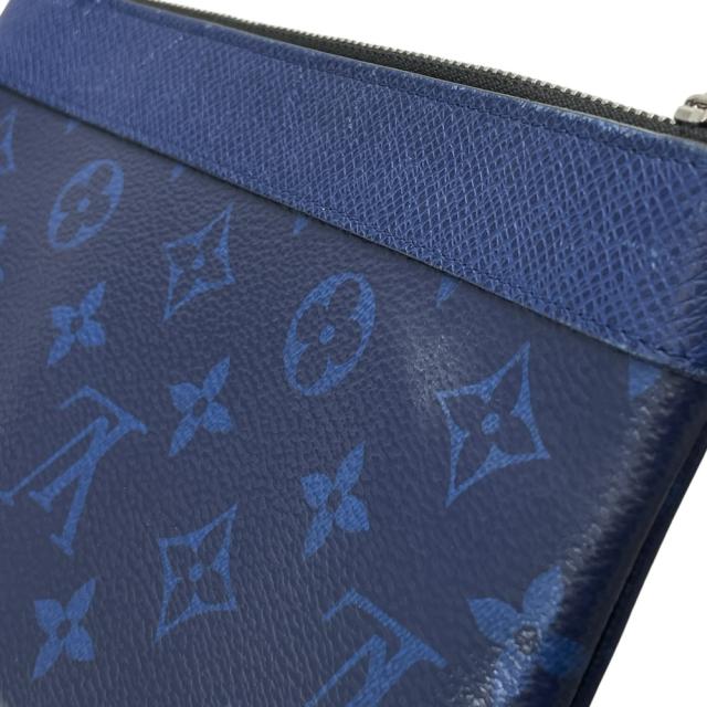 ルイ ヴィトン ポシェットディスカバリーPM フラット ポーチ タイガラマ モノグラム キャンバス レザー ブルー M30278LOUIS VUITTON 上品 高級感 洗練 コンパクト 実用的 ミニマル 使いやすい デイリー スタイリッシュ 持ち運び便利 長く使える_5