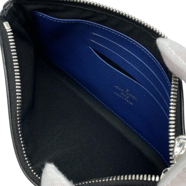 ルイ ヴィトン ポシェットディスカバリーPM フラット ポーチ タイガラマ モノグラム キャンバス レザー ブルー M30278LOUIS VUITTON 上品 高級感 洗練 コンパクト 実用的 ミニマル 使いやすい デイリー スタイリッシュ 持ち運び便利 長く使える_6