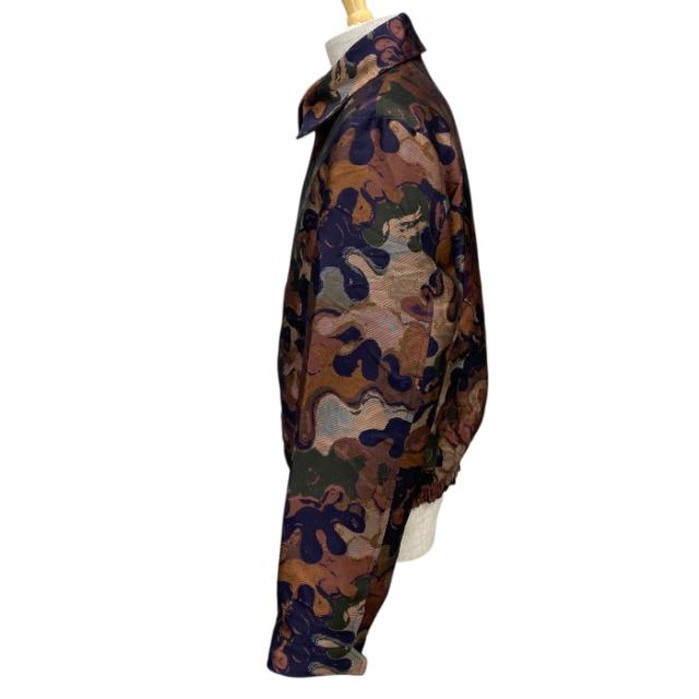 未使用 ディオール×ピータードイグ ライト カモフラージュ ブルゾン ジャケット マルチカラー 143C402A5336 DIOR×PETER DOIG(サイズ48) 上品 高級感 洗練 存在感 個性的 トレンド感 モード スタイリッシュ コーデ映え ラグジュアリー 長く使える_1