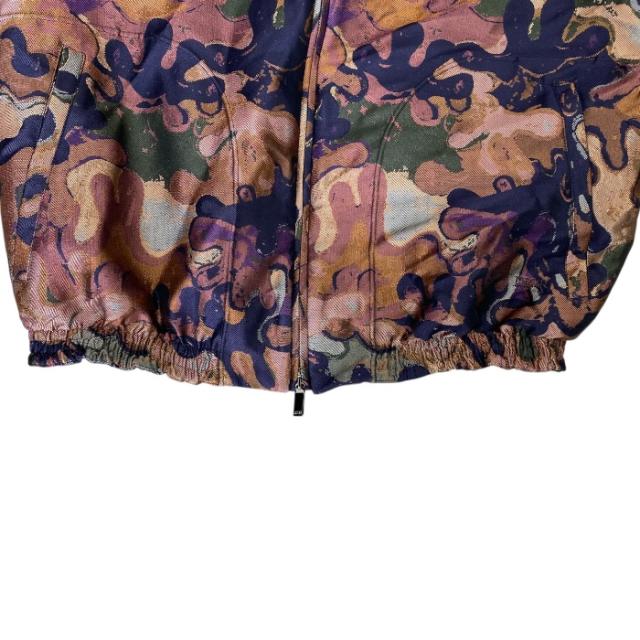 未使用 ディオール×ピータードイグ ライト カモフラージュ ブルゾン ジャケット マルチカラー 143C402A5336 DIOR×PETER DOIG(サイズ48) 上品 高級感 洗練 存在感 個性的 トレンド感 モード スタイリッシュ コーデ映え ラグジュアリー 長く使える_6