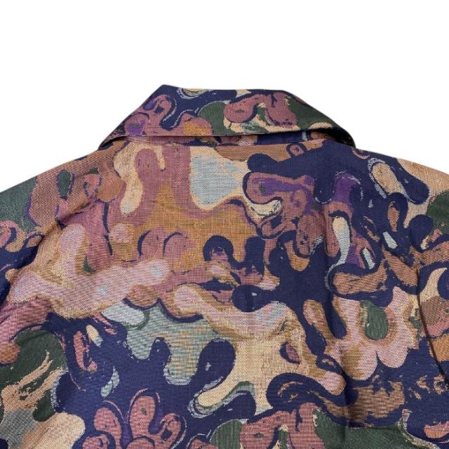 未使用 ディオール×ピータードイグ ライト カモフラージュ ブルゾン ジャケット マルチカラー 143C402A5336 DIOR×PETER DOIG(サイズ48) 上品 高級感 洗練 存在感 個性的 トレンド感 モード スタイリッシュ コーデ映え ラグジュアリー 長く使える_7