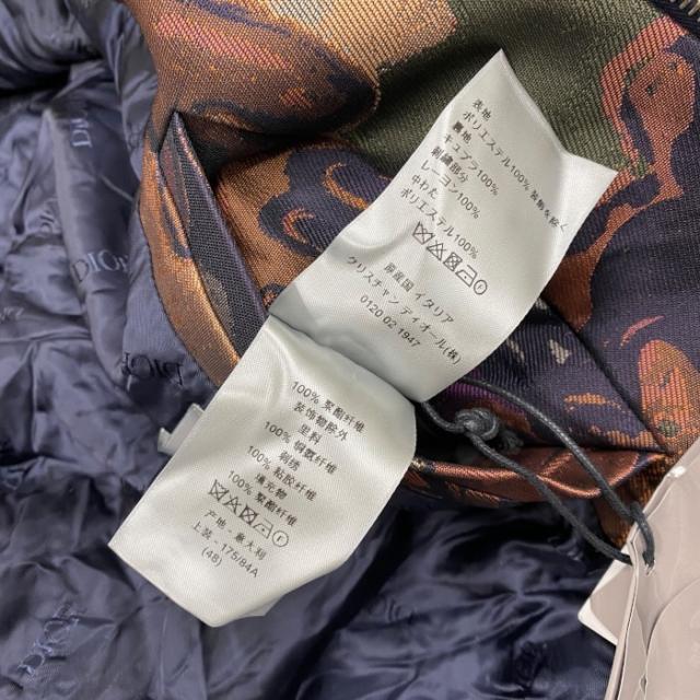 未使用 ディオール×ピータードイグ ライト カモフラージュ ブルゾン ジャケット マルチカラー 143C402A5336 DIOR×PETER DOIG(サイズ48) 上品 高級感 洗練 存在感 個性的 トレンド感 モード スタイリッシュ コーデ映え ラグジュアリー 長く使える_9