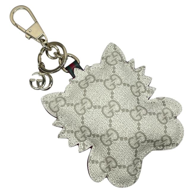 グッチ Besties べスティーズ チャーム キーリング キーホルダー アクセサリー ゴールド メタル レザー 855380 GUCCI 上品 高級感 洗練 スタイリッシュ 実用的 デイリー 使いやすい 軽快 コンパクト 持ち運び便利 長く使える_1