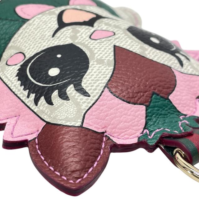 グッチ Besties べスティーズ チャーム キーリング キーホルダー アクセサリー ゴールド メタル レザー 855380 GUCCI 上品 高級感 洗練 スタイリッシュ 実用的 デイリー 使いやすい 軽快 コンパクト 持ち運び便利 長く使える_3