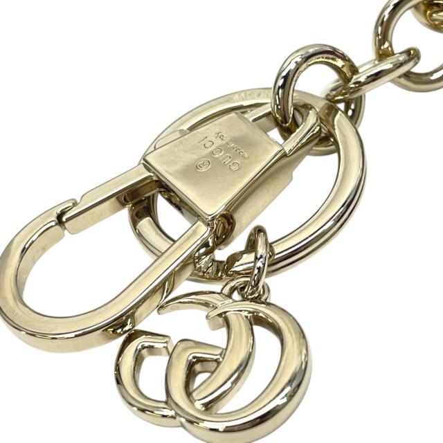 グッチ Besties べスティーズ チャーム キーリング キーホルダー アクセサリー ゴールド メタル レザー 855380 GUCCI 上品 高級感 洗練 スタイリッシュ 実用的 デイリー 使いやすい 軽快 コンパクト 持ち運び便利 長く使える_6