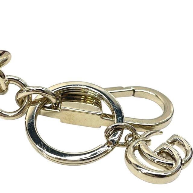 グッチ Besties べスティーズ チャーム キーリング キーホルダー アクセサリー ゴールド メタル レザー 855380 GUCCI 上品 高級感 洗練 スタイリッシュ 実用的 デイリー 使いやすい 軽快 コンパクト 持ち運び便利 長く使える_7