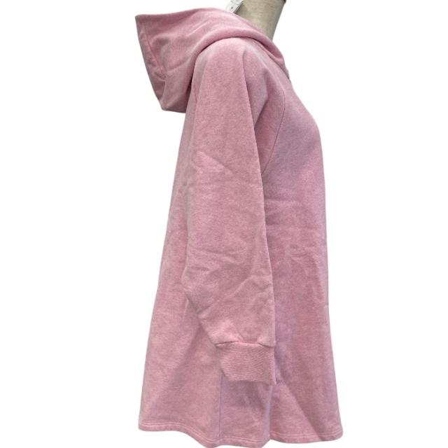 未使用 ベビーディオール ラビットパーカー ワンピース スウェット コットン ピンク キッズ Baby Dior [サイズ10] 上品 洗練 快適 軽量 春秋 定番 高級感 可愛い ナチュラル カジュアル_1