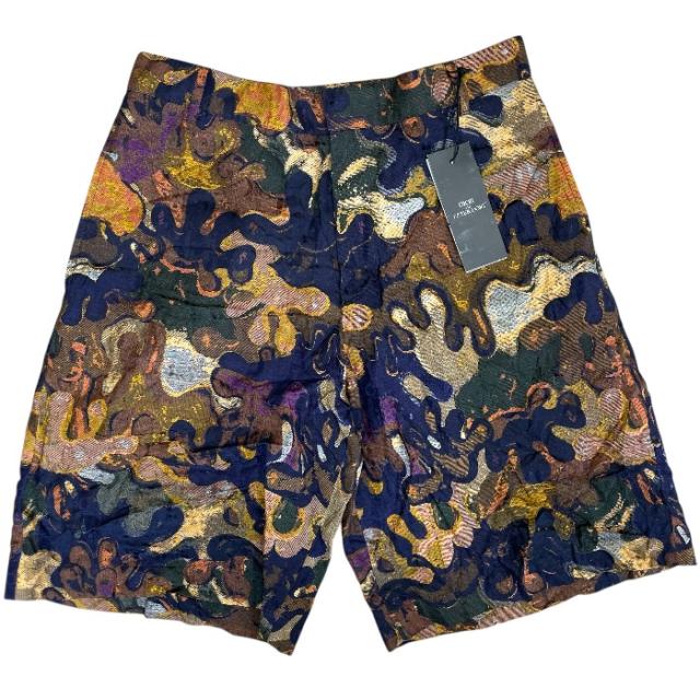 未使用 ディオール×ピータードイグ カモフラージュ バミューダ ショーツ ハーフパンツ ボトムス DIOR×PETER DOIG[サイズ46] 上品 洗練 快適 軽量 春夏 定番 高級感 スタイリッシュ カジュアル トレンド_1