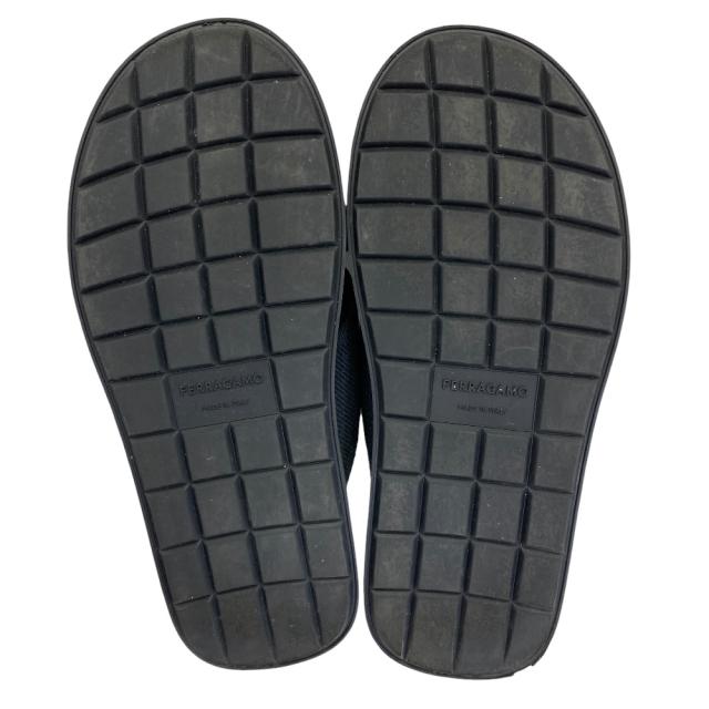 フェラガモ FENICE TEX クロス ストラップ サンダル シューズ ブラック ロゴ 763204 Salvatore Ferragamo[サイズ6(約25cm)] 上品 洗練 快適 定番 高級感 スタイリッシュ カジュアル トレンド_8