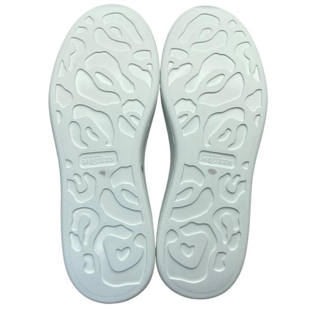 未使用 アレキサンダーマックイーン スタッズ ローカット スニーカー ロゴ ホワイト ブラック Alexander McQueen [サイズ46(約31cm)]上品 洗練 快適 軽量 定番 高級感 スタイリッシュ カジュアル_8