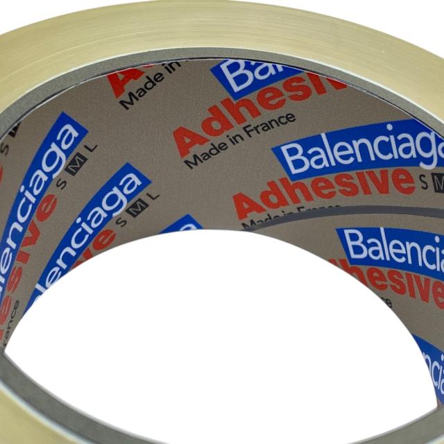 希少 未使用 バレンシアガ Gaffer Bangle ガッファー バングル ブレスレット テープデザイン アクセサリー ロゴ 804365TZ01R2584 M BALENCIAGA 上品 洗練 高級感 スタイリッシュ カジュアル トレンド 個性的 モード 存在感_8