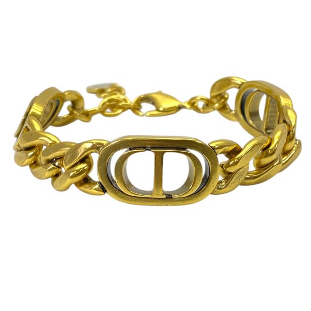 クリスチャンディオール 30 Montaigne モンテーニュ ブレスレット アクセサリー ジュエリー ロゴ メタル ゴールド Christian Dior 上品 洗練 高級感 エレガント 華やか スタイリッシュ カジュアル トレンド 万能