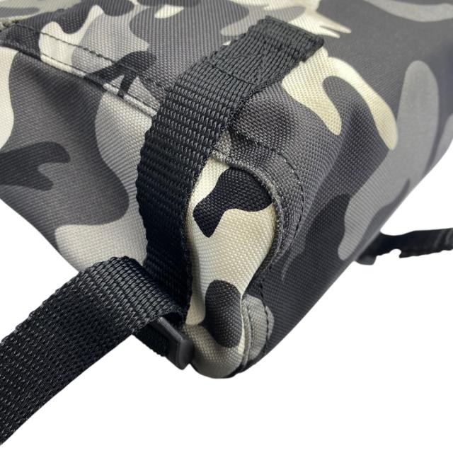バレンシアガ ハンドバッグ アーミー 迷彩 カモフラージュ ロゴ ブラック グレー ナイロン 656106 BALENCIAGA 上品 洗練 高級感 軽量 実用性 定番 スタイリッシュ カジュアル トレンド 万能_3