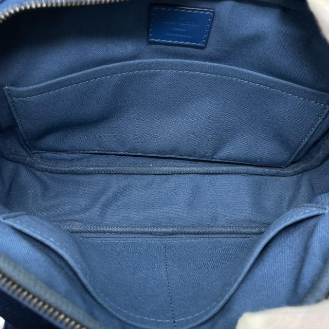 ルイ ヴィトン ダミエアンフィニ アンブレール 2WAY ボディバッグ ショルダーバッグ クラッチバッグ レザー ブルー N41354 LOUIS VUITTON デイリー 上品 洗練 高級感 スタイリッシュ 実用性 収納力_5