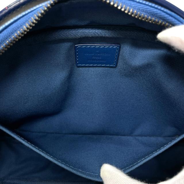 ルイ ヴィトン ダミエアンフィニ アンブレール 2WAY ボディバッグ ショルダーバッグ クラッチバッグ レザー ブルー N41354 LOUIS VUITTON デイリー 上品 洗練 高級感 スタイリッシュ 実用性 収納力_6