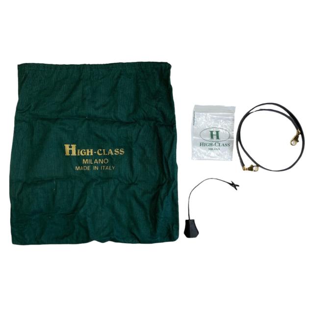 ハイクラス 2way バッグ ハンドバッグ ショルダーバッグ 肩掛け 斜め掛け ターンロック レザー ブラック ゴールド金具 HIGH CLASS 上品 洗練 高級感 コンパクト 軽量 実用性 定番 スタイリッシュ カジュアル トレンド 万能_9