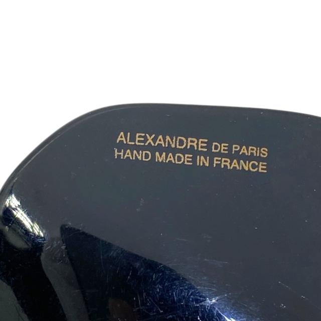 アレクサンドル ドゥ パリ バレッタ ヘアアクセサリー フラワー カメリア ラインストーン ベージュ ブラック ALEXANDRE DE PARIS ヘアアレンジ コーデ アクセント 上品 華やか エレガント 洗練_8