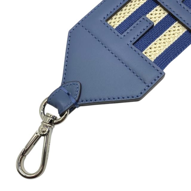 FENDI　フェンディ　ベルト　ストラップユー　サテン レディース ブルー系 フェンディ ロング ストラップユー ショルダーストラップ バッグ