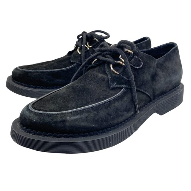 サンローラン テディ ダービーシューズ モカシン ローファー スエード レザー ブラック 黒 667606 SAINT LAURENT[サイズ43(約28cm)] 上品 洗練 モード 高級感 スタイリッシュ 18,900円