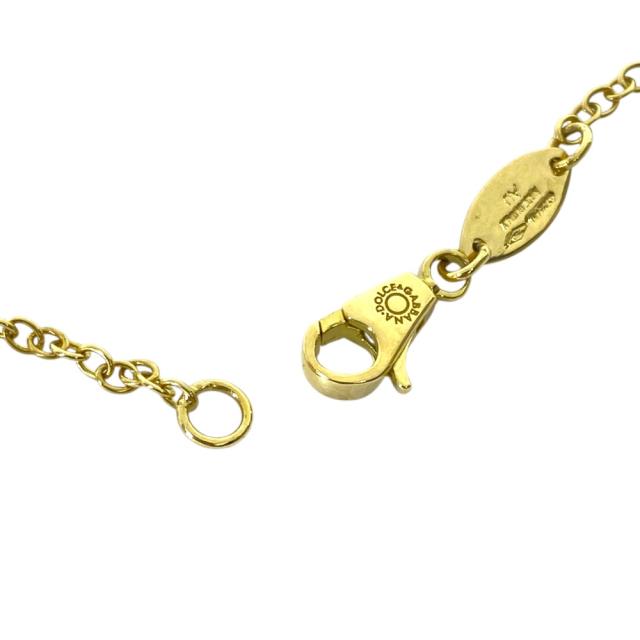 DOLCE＆GABBANA ドルチェ&amp;ガッバーナ DG マリアモチーフ ネックレス ジュエリー アクセサリ 750 K18 ブラックダイヤモンド ゴールド エレガント 華やか 洗練 高級感 ラグジュアリー_8