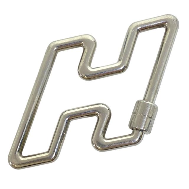 HERMES エルメス H Too Speed H・トゥ・スピード チャーム キーリング キーホルダー アクセサリー メタル シルバー ロゴ バッグチャーム 上品 洗練 高級感 スタイリッシュ