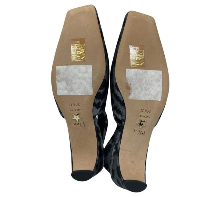 Christian Dior クリスチャンディオール MIZZA ミッツァ スリングバック パンプス シューキーパー付き レオパード[34 1/2(約21.5cm)] 洗練 高級感 エレガント ラグジュアリー スタイリッシュ 上品 都会的 人気_8
