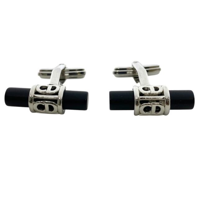 Christian Dior ディオール カフス カフスリンクス カフスボタン アクセサリー ブラック シルバー SV925 オニキス 洗練 高級感 エレガント ラグジュアリー スタイリッシュ 上品 人気 フォーマル