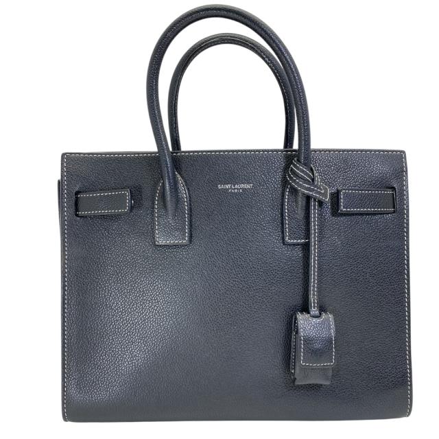 SAINT LAURENT PARIS サンローラン パリ Sac De Jour Baby サック ド ジュール ベイビー ハンドバッグ 421863 グレインレザー ブラック 2WAY ショルダーバッグ レディース