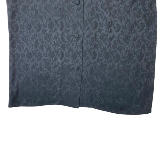 美品 Yves Saint Laurent イヴ・サンローラン ラヴァリエネック ボウタイ リボンタイ ブラウス HT272-042 シルク ブラック M 上品 洗練 エレガント 高級感 フェミニン 人気 定番_6
