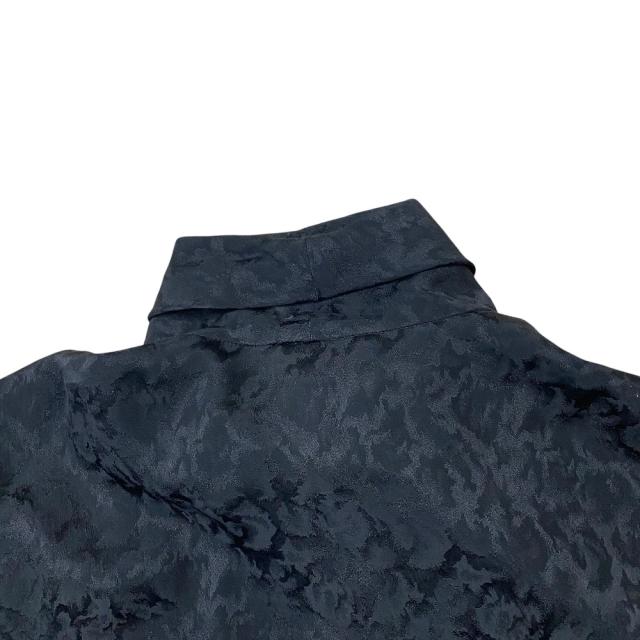 美品 Yves Saint Laurent イヴ・サンローラン ラヴァリエネック ボウタイ リボンタイ ブラウス HT272-042 シルク ブラック M 上品 洗練 エレガント 高級感 フェミニン 人気 定番_7