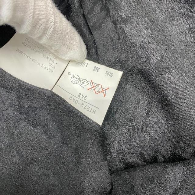 美品 Yves Saint Laurent イヴ・サンローラン ラヴァリエネック ボウタイ リボンタイ ブラウス HT272-042 シルク ブラック M 上品 洗練 エレガント 高級感 フェミニン 人気 定番_9