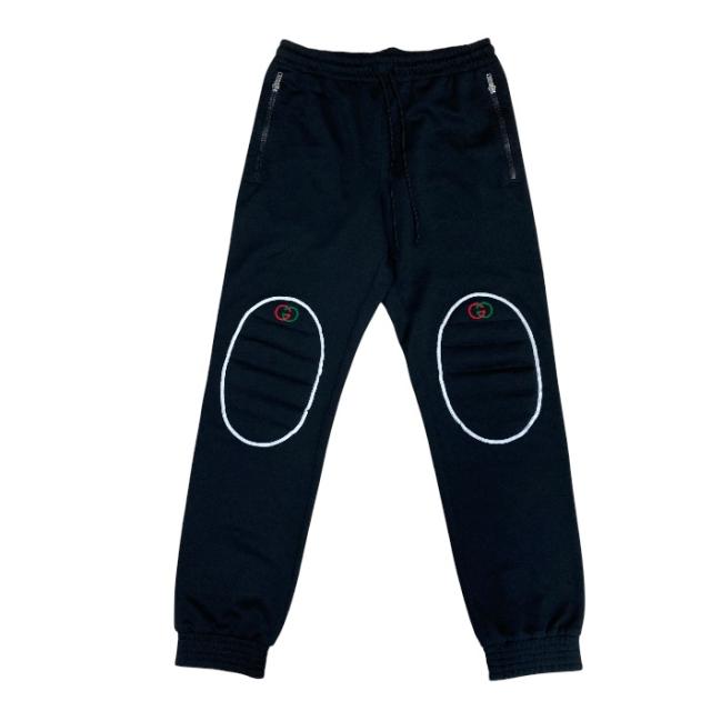 GUCCI グッチ テクニカル ジャージー レギンス インターロッキングG パンツ 596835 XJBU1 ポリエステル コットン ブラック (サイズS) スポーティ 洗練 高級感 人気 おしゃれ 通年