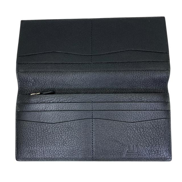 dunhill ダンヒル デューク ファインレザー 長財布 二つ折り財布 折財布 DU20F2101GS001 レザー ブラック 収納力 実用的 洗練 上品 高級感 スタイリッシュ_4
