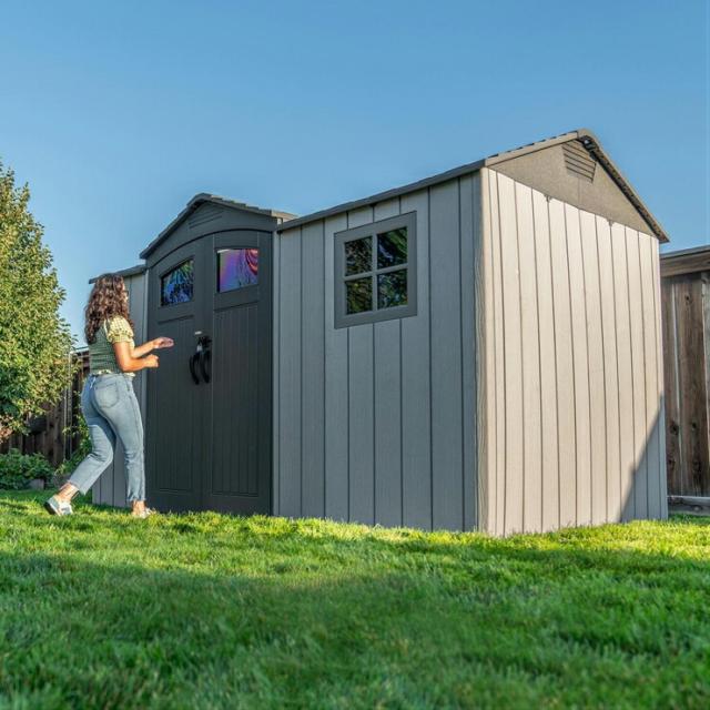 LIFETIME ライフタイム 大型物置 12×7ft サイドエントリー 屋外収納庫 