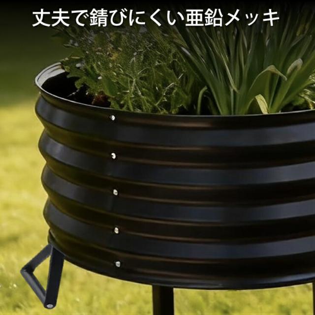 レイズドベッド プランター 脚付き 120cm キャスター付き 大型 花壇 家庭菜園 ベランダ菜園 フラワーベッド ガーデニング おしゃれ 深型 プランター 栽培棚付き 移動式 園芸プランター 野菜栽培 ハーブ栽培 花植え 鉢植え 庭 ベランダ テラス ガーデン DIY 園芸用品 送料無料_4