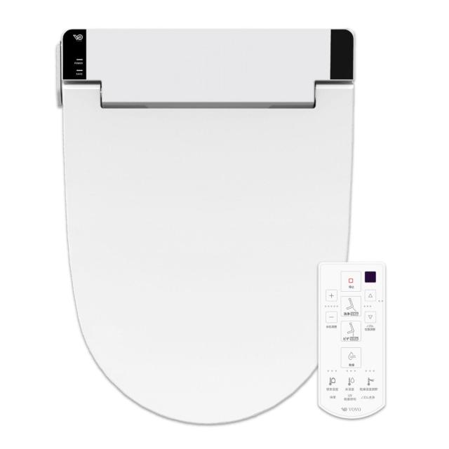 VOVO STYLEMENT 温水洗浄便座 シャワートイレ UV LED照明 リモコン付き VB-6000SE Bidet Shower Toilet Seat 5段階 3段階 ワイヤレス制御 ワンタッチ スマートリモコン 熱線内蔵シート エネルギー効率 住宅設備 防災 アウトドア キャンプ 車中泊 充電式 送料無料