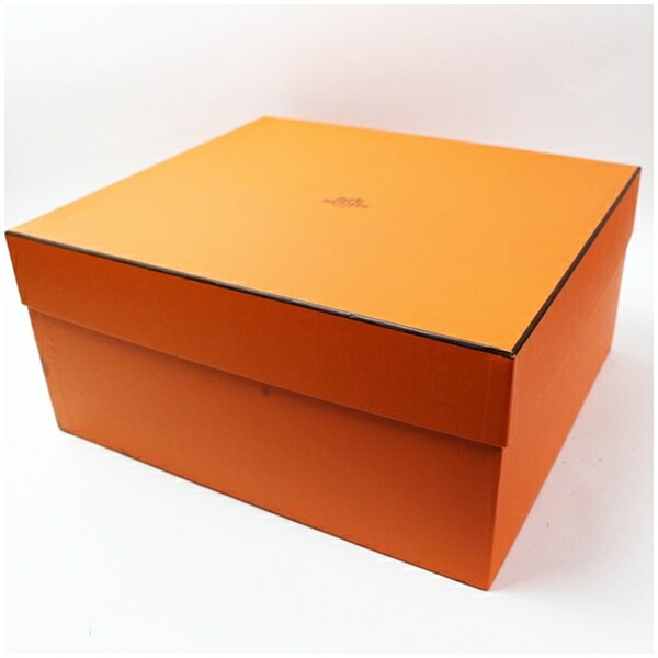 エルメス バーキン ケリー 空箱 ボックス オレンジ 中古 ABランク HERMES レディース メンズ バッグ用 収納ボックス